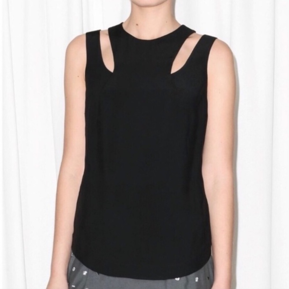 & Other Stories Sleeveless Cutout Tank